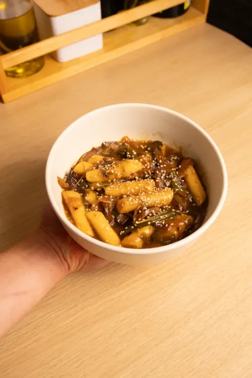 Tteokbokki de soja